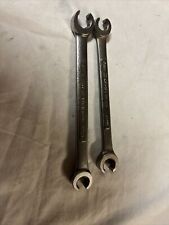 Craftsman Usa Metric 2 Pc Flare Nut Wrench Set Vv 9mm - 12mm