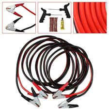 Power Booster Jumper Cables Emergency Car Truck 30 Ft 1 Gaugetire Repair Kit