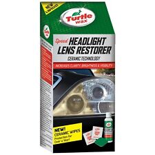 Turtle Wax Speed Headlight Lens Restorer Kit - 3 In 1 Solution 4 Step Formula
