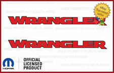 2007 - 2018 Jeep Wrangler Hood Vinyl Decals Graphics Stickers Jk Red Black Fj3y9