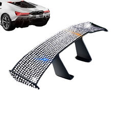 Mini Rear Trunk Spoiler Lip Wing Universal For Car Sedan Adjustable Self-adhesiv