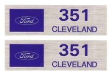 Ford 351 Cleveland Valve Cover Decals