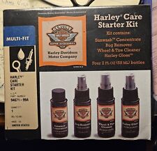 Harley Davidson Care Starter Kit Bug Remover Cleaner Wash Gloss