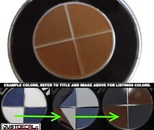 Copper Vinyl Sticker Decal Overlay Complete Set Hood Trunk Rim Fits Bmw Emblems
