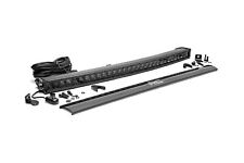 Rough Country 30 Black Series Curved Single Row Cree Led Light Bar - 72730bl