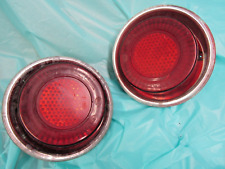 Pair Of Vintage Hella Tail Lights Made In Germany
