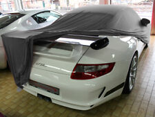 Full Garage Protective Blanket Car Cover Grey With Mirror Pockets For Porsche 997 Gt3rs