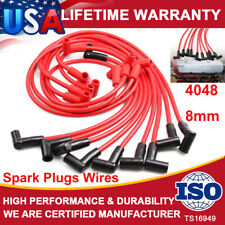 4048 8mm Spark Plug Wires Hei Under Header Sets For Sbc Small Block Chevy 283 Us