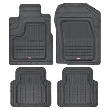 Motor Trend Performance Plus All Weather Rubber Car Floor Liners Mats 4pc