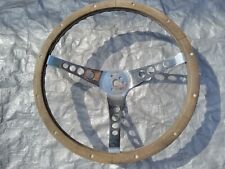 Vintage Superior The 500 Wood Steering Wheel
