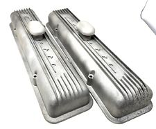 Ultra Rare Corvette Valve Covers 7 Fin With Factory Breathers 1957 -1959