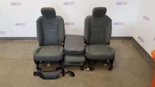 16 Dodge Ram 2500 Front Seat Set With Floor Console Gray Cloth