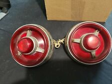 Pair Antique Fords Iconic Pie  Pye Car Tail Lights