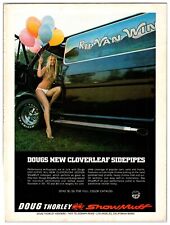 Original 1974 Doug Thorley Headers- Original Print Ad 8x11 - Advertisement