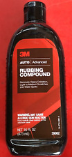 3m 39002 Rubbing Compound 16 Oz Removes Light To Medium Scratches Water Spots