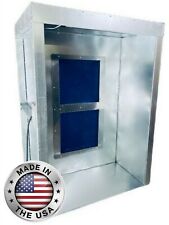 4x5x7 Powder Coating Spray Booth Paint Booth Semi-downward Draft Led Light