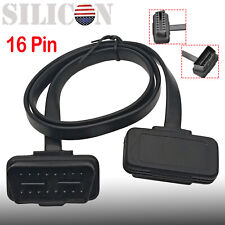 Obd2 16 Pin Male To Female Socket Plug Elm327 Diagnostic Extension Cable Lead