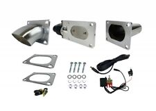 Granatelli Stainless Steal Oval Cut - Out Electronic Exhaust Kit