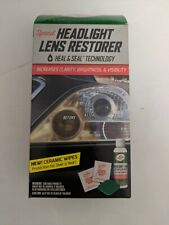 Turtle Wax All-in-one Headlight Lens Restorer Heal Seal Technology 1 Kit