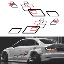 Side Body Decal Vinyl Decoration Racing Sport Style For Car Accessories Stickers