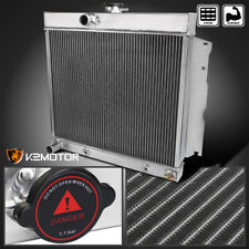 Fits 1966-1969 Dodge Charger 1965-1966 Dart Aluminum 3 Row Core Cooling Radiator