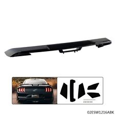 Rear Trunk Spoiler Wing Glossy Black Fit For 15-2020 Ford Mustang S550 Gt Style