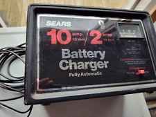 Vintage Sears Automatic 12v Battery Charger 102 Amp Deep Cycle