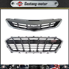 New Bumper Face Bar Grilles For Chevy Chevrolet Cruze 2016 2017 2018 2019