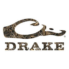 Drake Waterfowl Systems Die Cut Logo Decal Window Sticker 5 Realtree Max-7 Camo