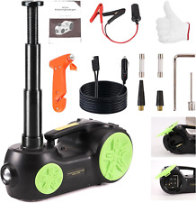 Electric Car Jack Kit 5 Ton 12v Hydraulic Floor Jack With Tire Inflator Pump