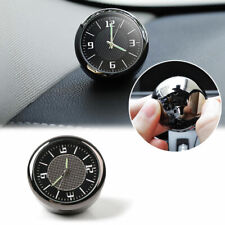 Car Interior Dashboard Clock Decor Air Vent Clock Luminous Pointer Car Parts