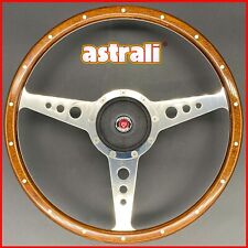 Jaguar E Type 15 Classic Wood Rim Steering Wheel Boss Fits Upto 1972 Astrali
