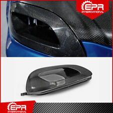 For 96-98 Honda Ek9 Civic Carbon Fiber Rhs Headlight Air Duct Vents Trim 1pcs