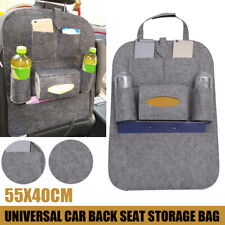 Multi-pocket Car Back Seat Organizer Folding Sack Tray Holder Storage Tray Bag 