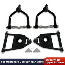 For Mustang Ii Front Suspension Tubular Upperlower Control A Arms Stock Width