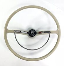 Gray Steering Wheel W Horn Button Ring For 1962-1971 Volkswagen Models