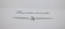 2002- 2005 Ford Thunderbird Quarter Panel Script And Trunk Emblem Name Plate