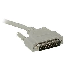 6ft. Ieee-1284 Db25 Rs232 Male To Male Serial Parallel Cable 6 Feet Cord