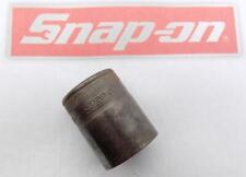 Snap-on Tools 12 Drive Sae 12 Point Shallow 78 Chrome Socket Sw280 Usa Guc