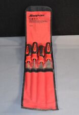 Snap-on 4pc Mixed File Set Sghbf500a In Soft Case C0416b Preowned