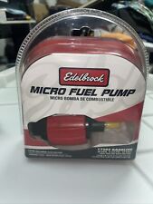 Edelbrock Electric Fuel Pump 17301 Micro Electric 38gph 4-7psi 516 Gas
