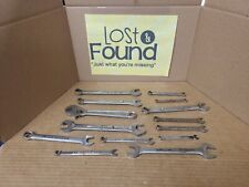 Vintage Used 14pc Lot Craftsman Wrenches Made In Usa See Pics