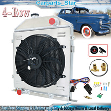 4 Row Radiator Shroud Fan Relay For 1946-1948 Ford Deluxe Mercury 29 Amodel 2 Ga
