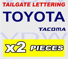 Toyota Tacoma Tailgate Vinyl Decal Sticker Emblem Logo Graphic Blue