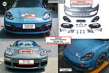 Bkm Porsche Panamera 970 Gts Style Front Bumper Upgrade Set With Headlight