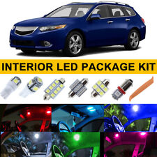 16pcs Led Lights Interior Bulbs Package Kit For Acura Tsx 2009-2012 2013 2014