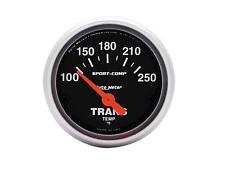 Auto Meter Sport-comp Electrical Transmission Temperature Gauge 2-116 52mm