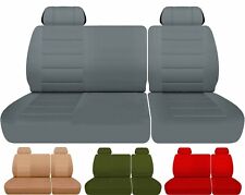 4060 Front Bench Seat Covers With Headrests Fits Chevy Ck 1500 Truck 1988-1994