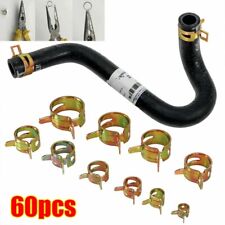 Us Hose Clamps Assortment Kit Steel Spring Clip Water Fuel Tube Air Pipe 60pcs