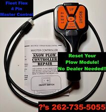Blizzard Master Control Snow Plow Handheld Controller 4 Pin Resets Plow Module